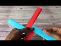 How to make the ''Blitz'' Paper Boomerang + DEMO