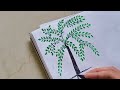 How to draw Easy tree drawing/ Beautiful tree drawing ideas/ Drawing for Beginners/ DIY Tree Draw