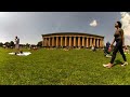 full solar eclipse 360° video 2017 Parthenon in Nashville, TN