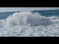 slowmotion 🌊 onda mare agitato Tropea