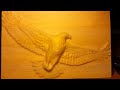 Home made cnc router cut this eagle with aspire software