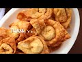 অনথন বানানোর পারফেক্ট রেসিপি | Fried Wonton | Crispy Wonton | Perfect Wonton Recipe