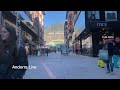 🇦🇩 WALKING TOUR through the CENTER of ANDORRA & ESCALDES-ENGORDANY, 4K