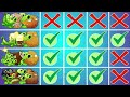 4 Team GREEN PEASHOOTER + BROWN Plants - Which Team Will Win? - PvZ 2 Team Plants Battlez