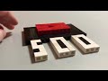 How to build a Lego Play Button (and thank you)!