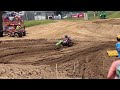 Insane Last Lap Charge!! Red Bud Moto Scouting Combine Race