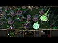 Warcraft III - 1 Undead VS 2 Insane Computer (Orc+NE) Map Forestwalk