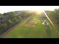 LOS flying rise drone Practice run