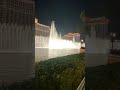 Bellagio hotel water cannon show. Las Vegas
