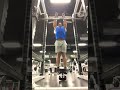 405LBS SQUATS TO 50LBS WEIGHTED PULL-UPS OH MY SUPERSET 🤯😯😆
