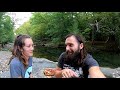 CAMPFIRE Pizza From Scratch | Dutch Oven COOKING