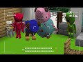 Scary PJ MASKS , Peppa Pig family , SPONGEBOB.EXE kidnapped JJ and Mikey paw patrol Minecraft Maizen
