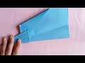 How to make easy paper Airplane in 2 minutes / origami paper plane craft ideas/ 200 feet fly up.