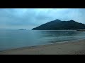 A 2-hour morning video of relaxing in the sound of waves in the Seto Inland Sea