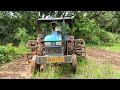 Herpal rotavator performance with eicher 380 in puddling...