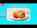 Ultimate Food Quiz 🍔 | Guess '60 Different FOODS' in  JUST 3 Seconds 🍕🥤