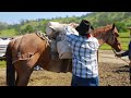 Packing Clinic 2016 Robert Anderson demonstrating Decker Hitch