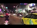 THAILAND BANGKOK STREET  NIGHT RUSH HOUR!!!