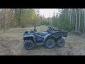 Can-Am Outlander 6x6, Early spring ride to test the gopro