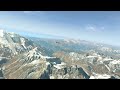 Short fly by Eclipse 550 NG  X-Plane 11 (himalaya mountains)