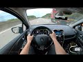 2013 Renault Clio 1.2 TCe 120 EDC 120 PS TOP SPEED AUTOBAHN DRIVE POV