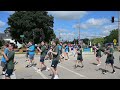 Bartlett, Illinois 2024 Parade 4th of July Weekend - 04 - Bartlett High School Marching Hawks