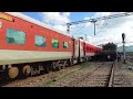 Kamakhya - Old Delhi Brahmaputra Mail behind GMO WAP7 accelerating at Changsari!!!