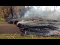 Kilauea eruption in Leilani Estates pahoehoe lava flow with USGS 9:10 AM May 27, 2018