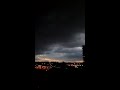 Shelf Cloud and dark clouds continued part 3