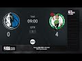 Dallas Mavericks vs Boston Celtics |#NBAFinals presented by YouTube TV Game 5 on ABC Live Scoreboard