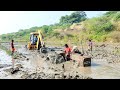 Massey Ferguson tractor stuck in mud and pulling out by jcb | jcb | | tractor | | Massey tractor |