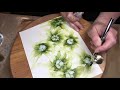 Lucky #7:  An alcohol ink tutorial