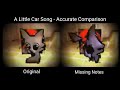 Car's Little Song Accurate Comparison