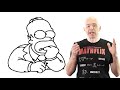 Epicycles, complex Fourier series and Homer Simpson's orbit