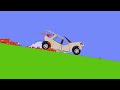 Cars vs Lava - Extreme Algodoo Car Destruction Moments