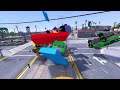 GTA V SPIDER-MAN 2, POPPY PLAYTIME 3, THE AMAZING DIGITAL CIRCUS, FNAF Join in Epic New Stunt Racing