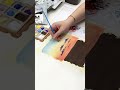 The Moon's Upstairs | Gouache painting for beginners step by step | Paint9 Art