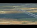 Mountain Camera Perspective: Precision Fighter Aircraft Maneuvers at[ Hill Air Show 2024]