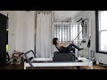 [55 min] Pilates Tower/Reformer Workout with Push Through Bar