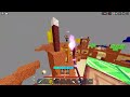 I Used The Zeno kit Skin With Youtubers In Roblox Bedwars ( is this a new strat?)