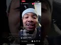 G Herbo releases preview to new music on ig live 5/25/22