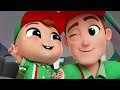 Daddy Has A Boo Boo | Little Angel And Friends Kid Songs
