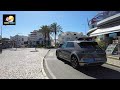 [4K] walk Albufeira strip and top road Portugal Feb 2024