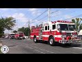 Lights And Sirens Fire Truck Parade East Rutherford FD 125th Anniversary 9-28-19