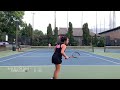 NTRP 4.5/4.0 Tennis - Women's Singles on NATIONAL TAFFY DAY edition