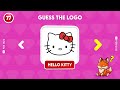 Guess the Logo in 3 Seconds | 100 Famous Logos | Logo Quiz 2024