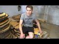 Drying and Stacking Freshly Sawn Lumber - Workshop Vlog #17