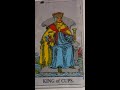 The King of Cups as Feelings in a Love Reading
