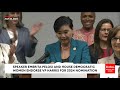 JUST IN: Speaker Emerita Pelosi And House Dem Women Lawmakers Endorse Kamala Harris For President