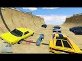 FRANKLIN TRIED CRAZY LONG MEGA RAMP JUMP CHALLENGE CARS BIKES TRUCKS GTA 5 | SHINCHAN and CHOP